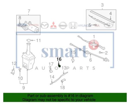 98662-24000 CLIP-HOSE