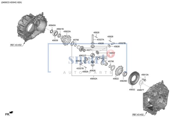 45867-3B710 SPACER